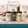 Flavour Foundation Trio — Salt, Pepper & Garlic